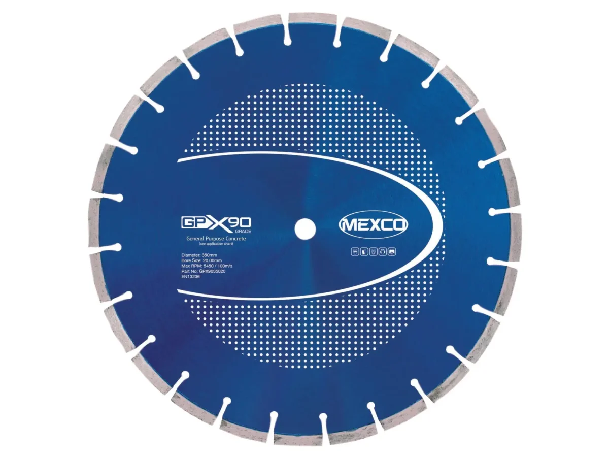 GPX90 Concrete Diamond Blade 350 x 20mm | MEXGPX90350