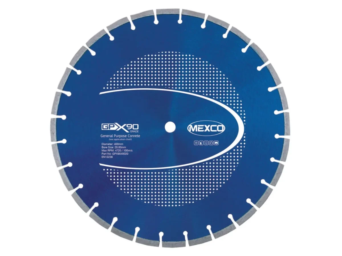 GPX90 Concrete Diamond Blade 400 x 20mm | MEXGPX90400