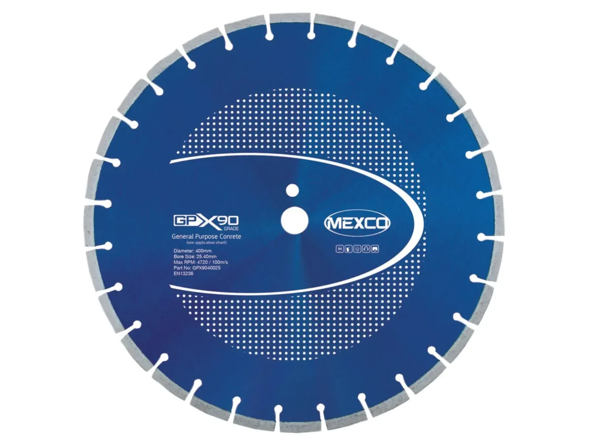 GPX90 Concrete Diamond Blade 400 x 25.4mm | MEXGPX904005