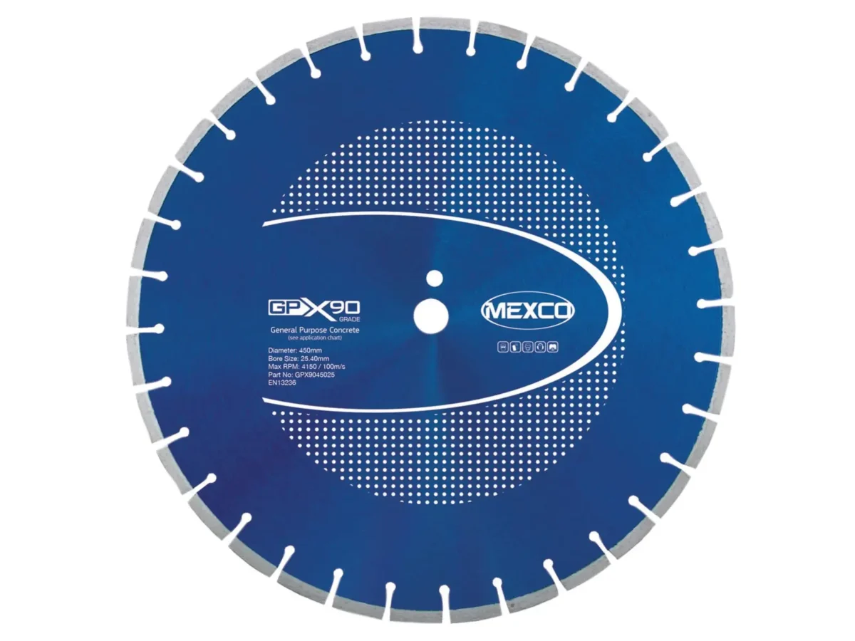 GPX90 Concrete Diamond Blade 450 x 25.4mm | MEXGPX904505