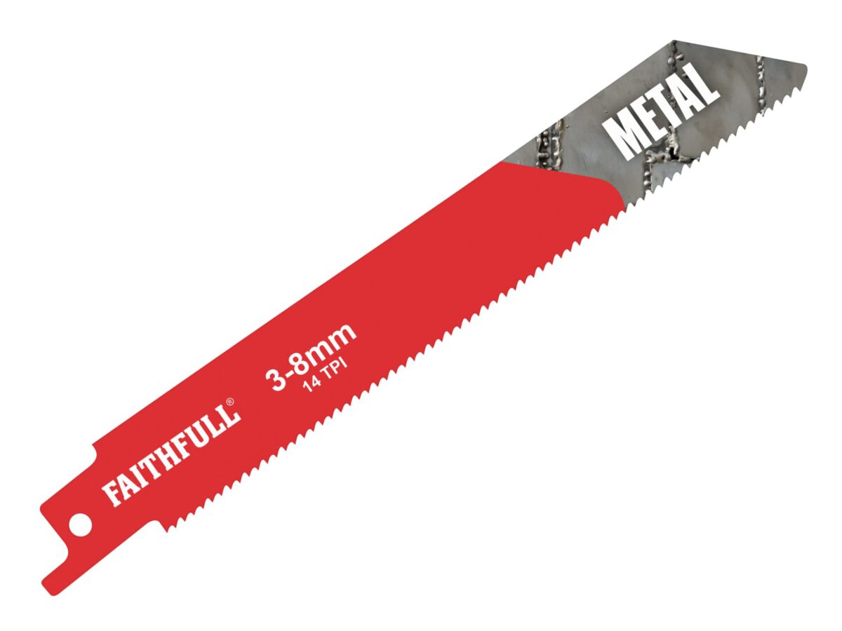 S922BF Sabre Saw Blade Metal 150mm 14 TPI (Pack 5) | FAISBS922BF