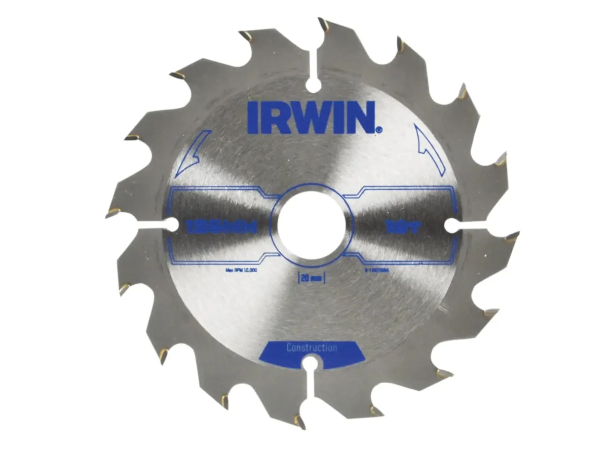 Construction Circular Saw Blade 125 x 20mm x 16T ATB | IRW1897086
