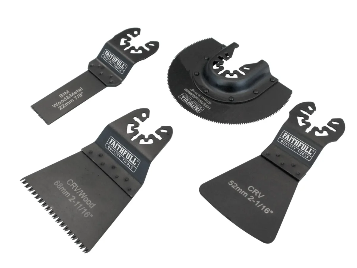 Multi-Function Tool Flooring Blade Set 4 Piece | FAIMFKIT4