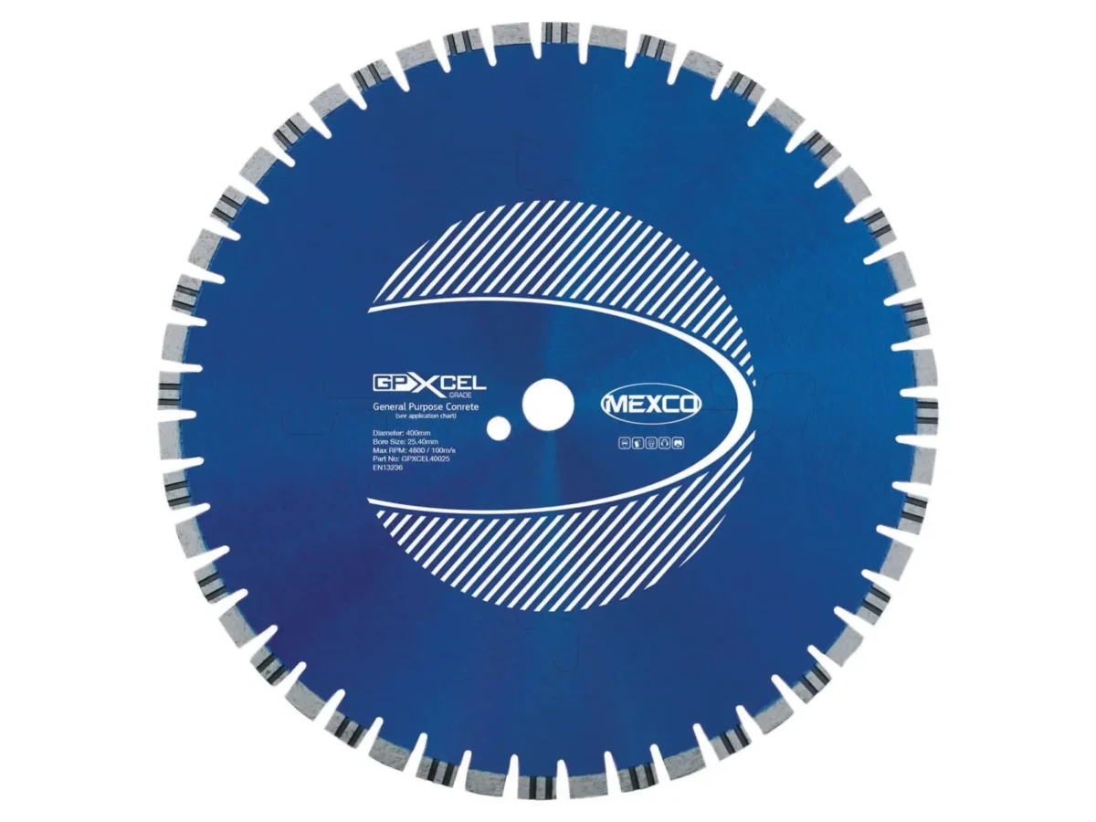 XCEL GRADE Concrete Diamond Blade 400 x 25mm | MEXGPXL40025