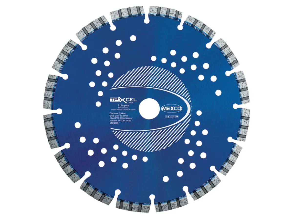 XCEL Grade Tri-Purpose Diamond Blade 230 x 22mm | MEXTPXL230