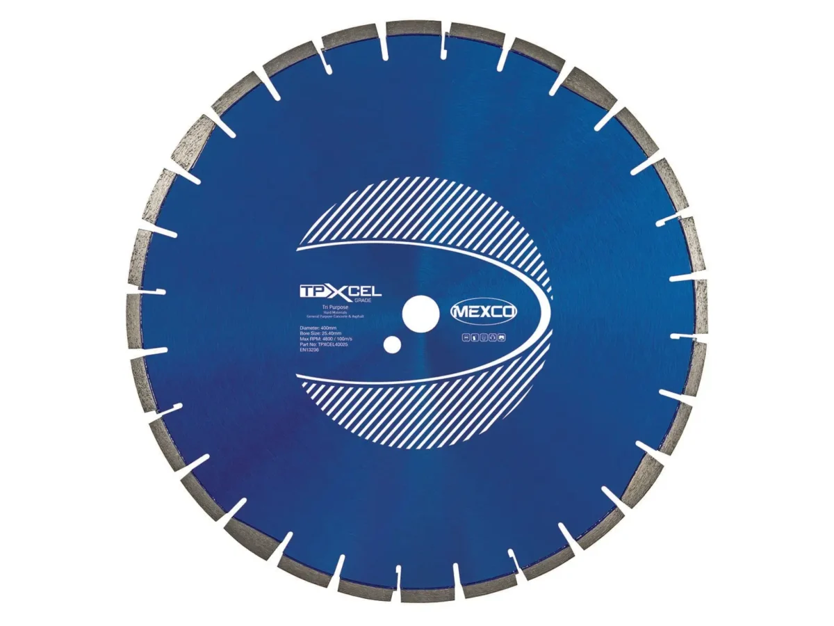 XCEL Grade Tri-Purpose Diamond Blade 400 x 25.4mm | MEXTPXL4005