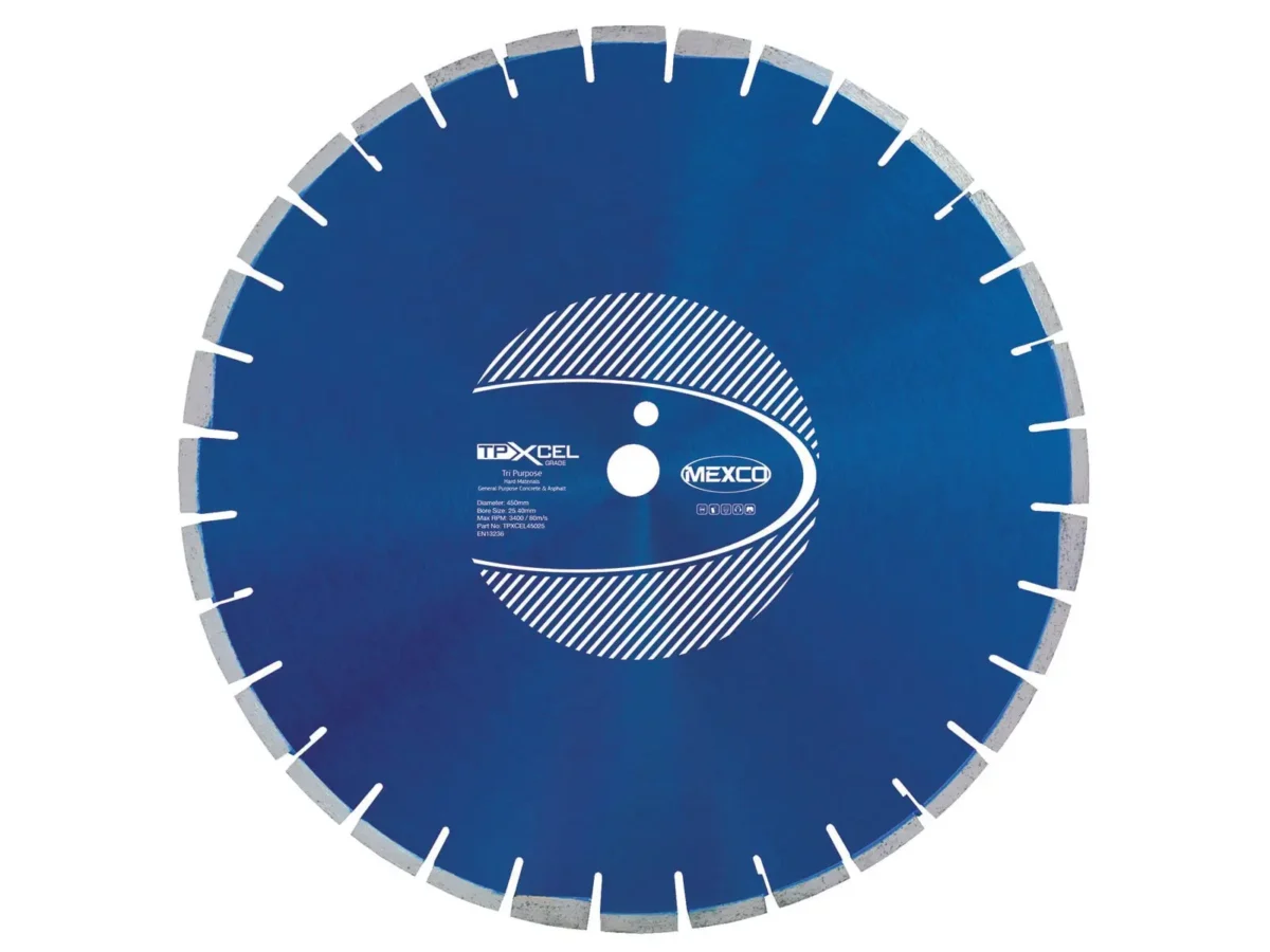 XCEL Grade Tri-Purpose Diamond Blade 450 x 25.4mm | MEXTPXL4505