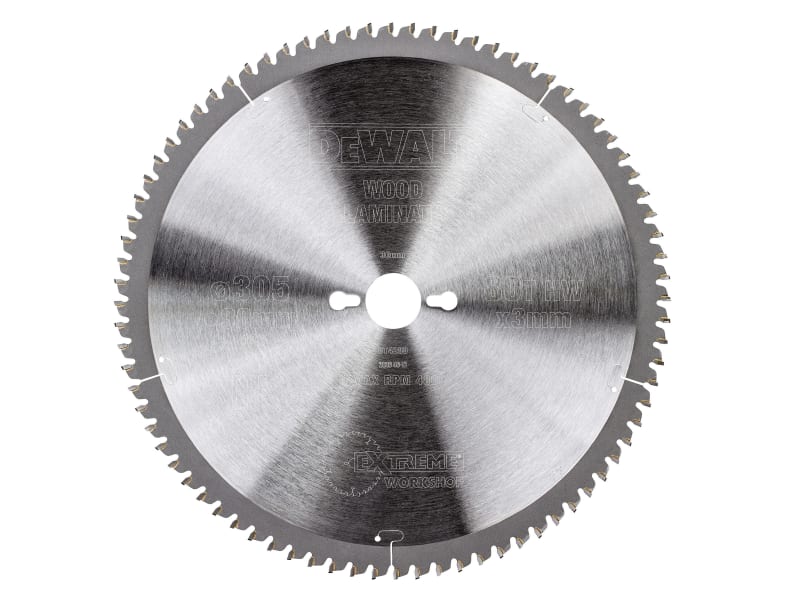 Series 40 Circular Saw Blade 305 x 30mm x 80T TCG/Neg | DEWDT4288QZ