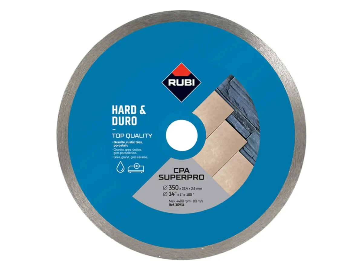 CPA350 Continuous Rim Diamon Blade 350mm | RUB30931