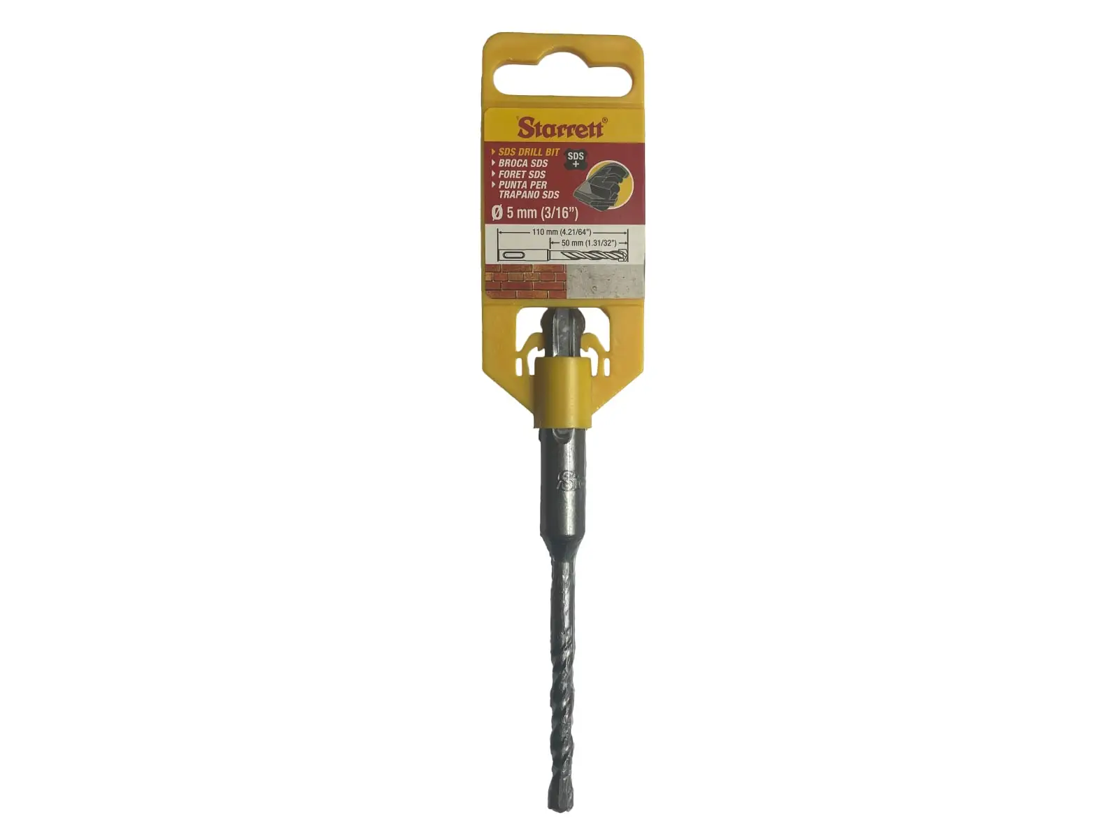 SDS Plus 2 Point Drill Bit 5 x 110mm - Image 2
