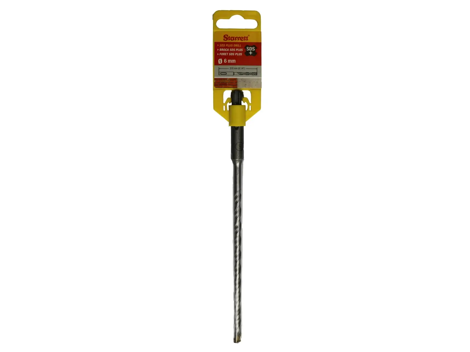 SDS Plus 2 Point Drill Bit 6 x 210mm - Image 2