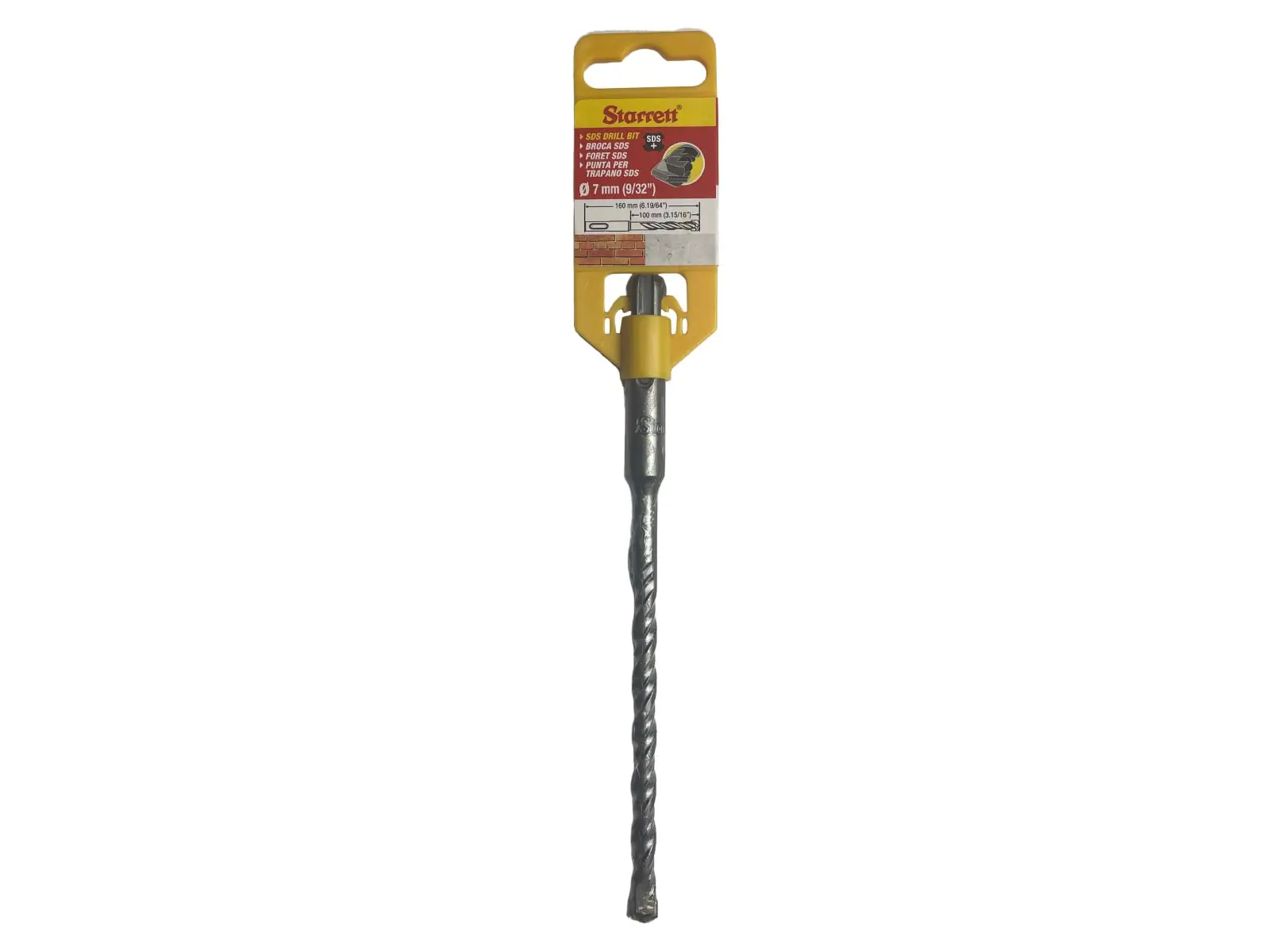 SDS Plus 2 Point Drill Bit 7 x 160mm - Image 2