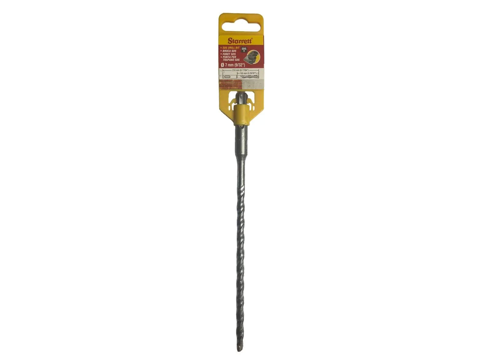 SDS Plus 2 Point Drill Bit 7 x 210mm - Image 2