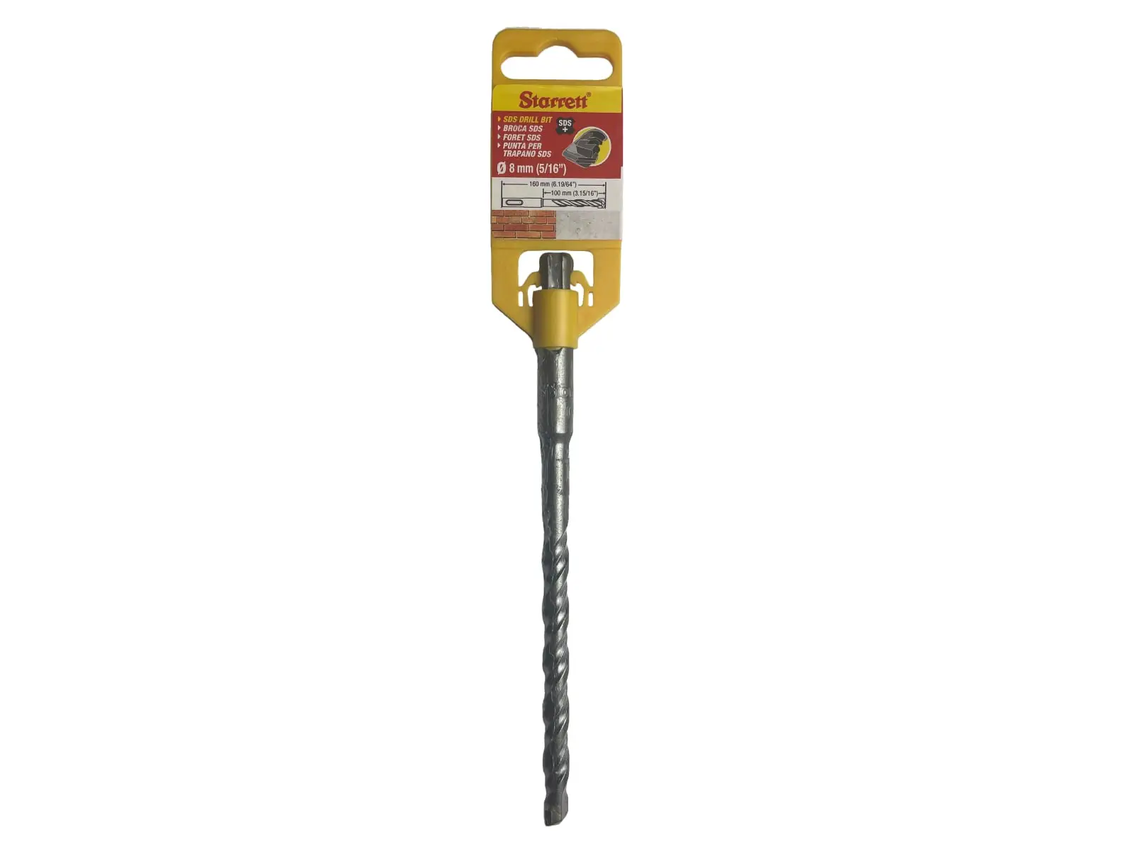SDS Plus 2 Point Drill Bit 8 x 160mm - Image 2