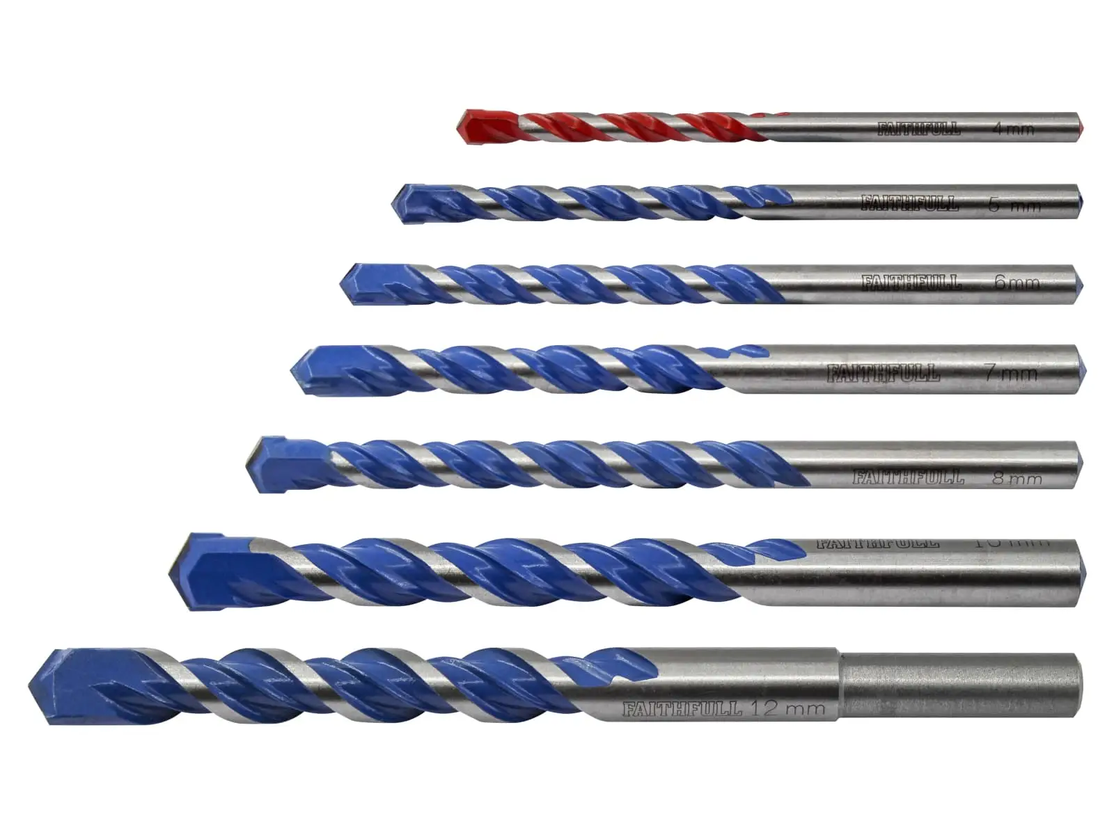 Multi Construction Drill Set, 7 Piece | FAIMCDSET7
