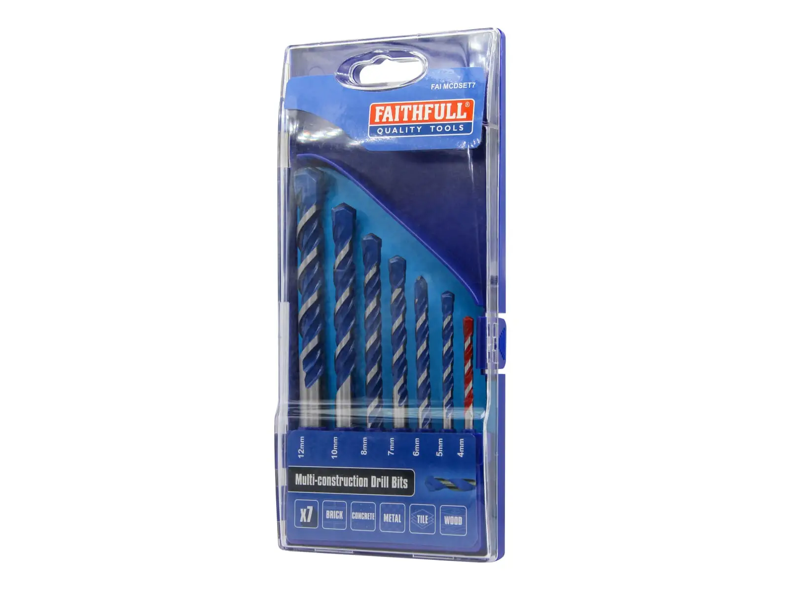Multi Construction Drill Set, 7 Piece - Image 4