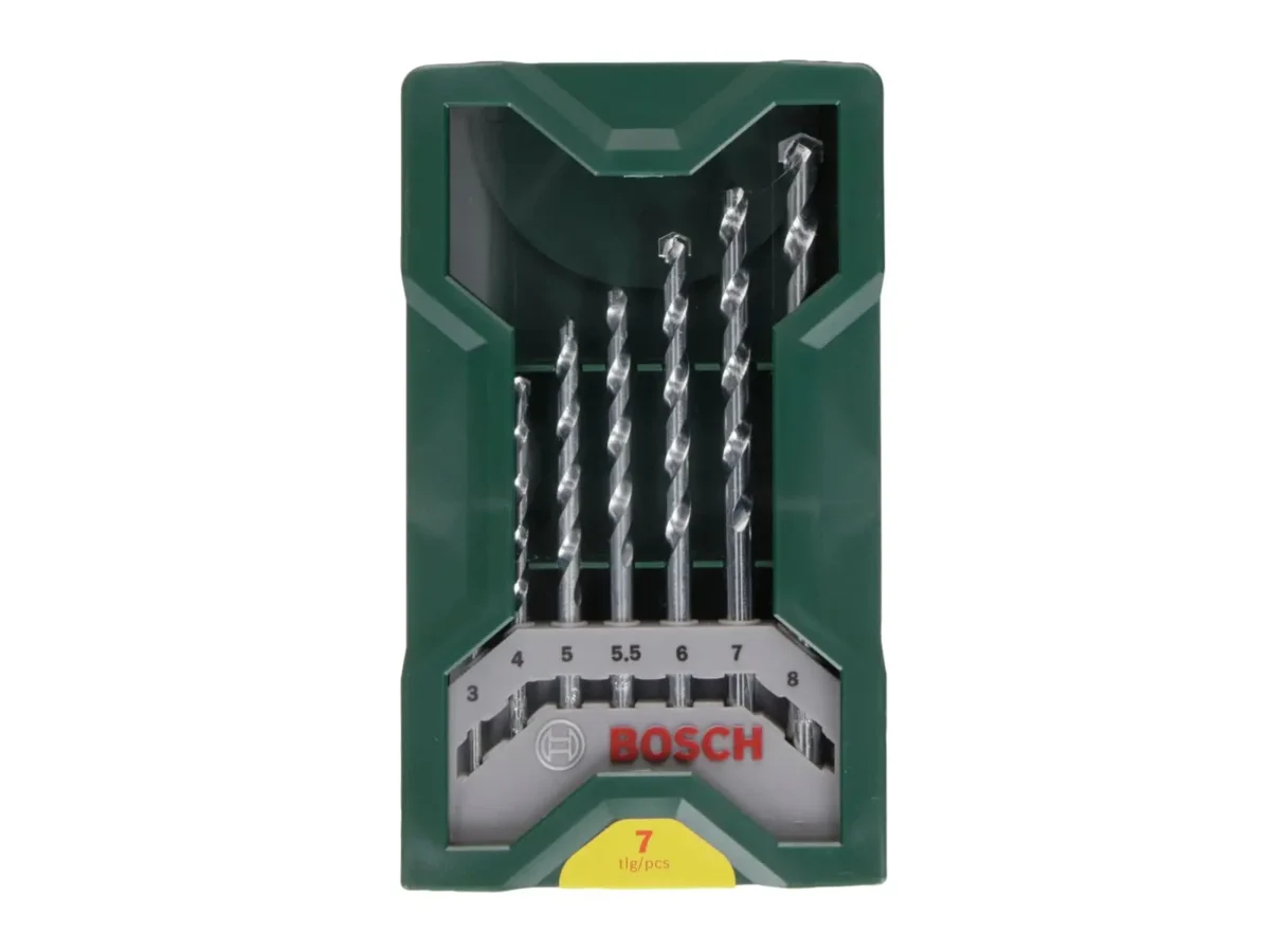 Mini-X-Line Masonry Drill Bit Set, 7 Piece | BPA607019581