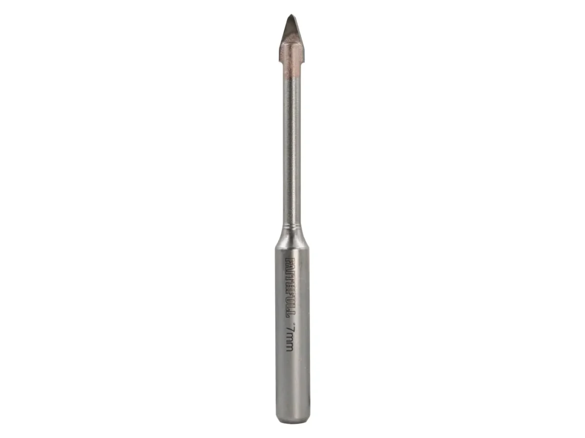Carbide Hard Tile & Glass Drill Bit 7mm | FAIGDC07