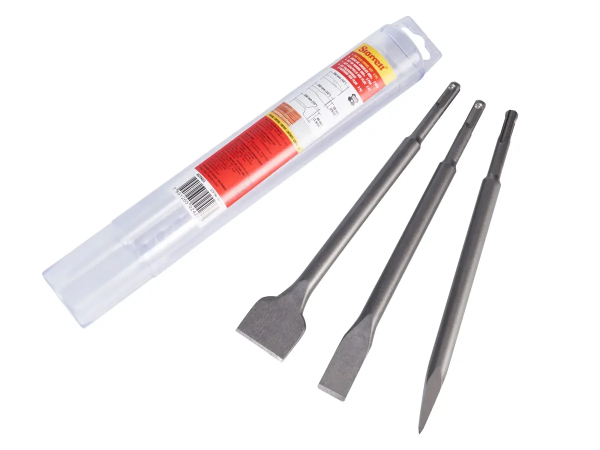 SDS Plus Chisel Set, 3 Piece | STRKCPK03