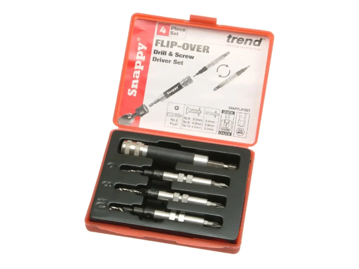 SNAP/FLIP/SET Flip Driver Set, 4 Piece | TRESNAPFLIP