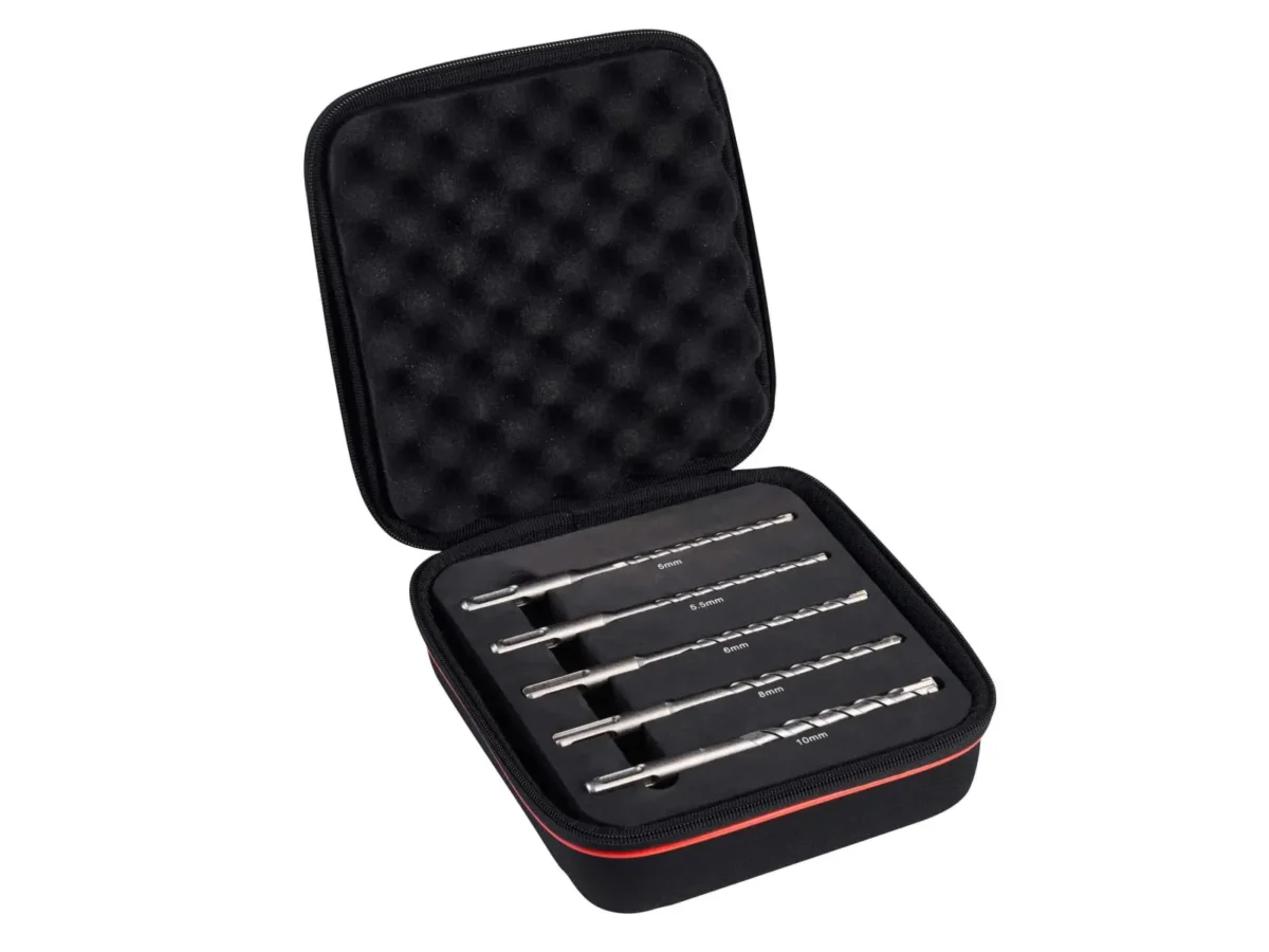 SDS Plus 4 Point Drill Bit Set, 5 Piece | STRKBPXK05