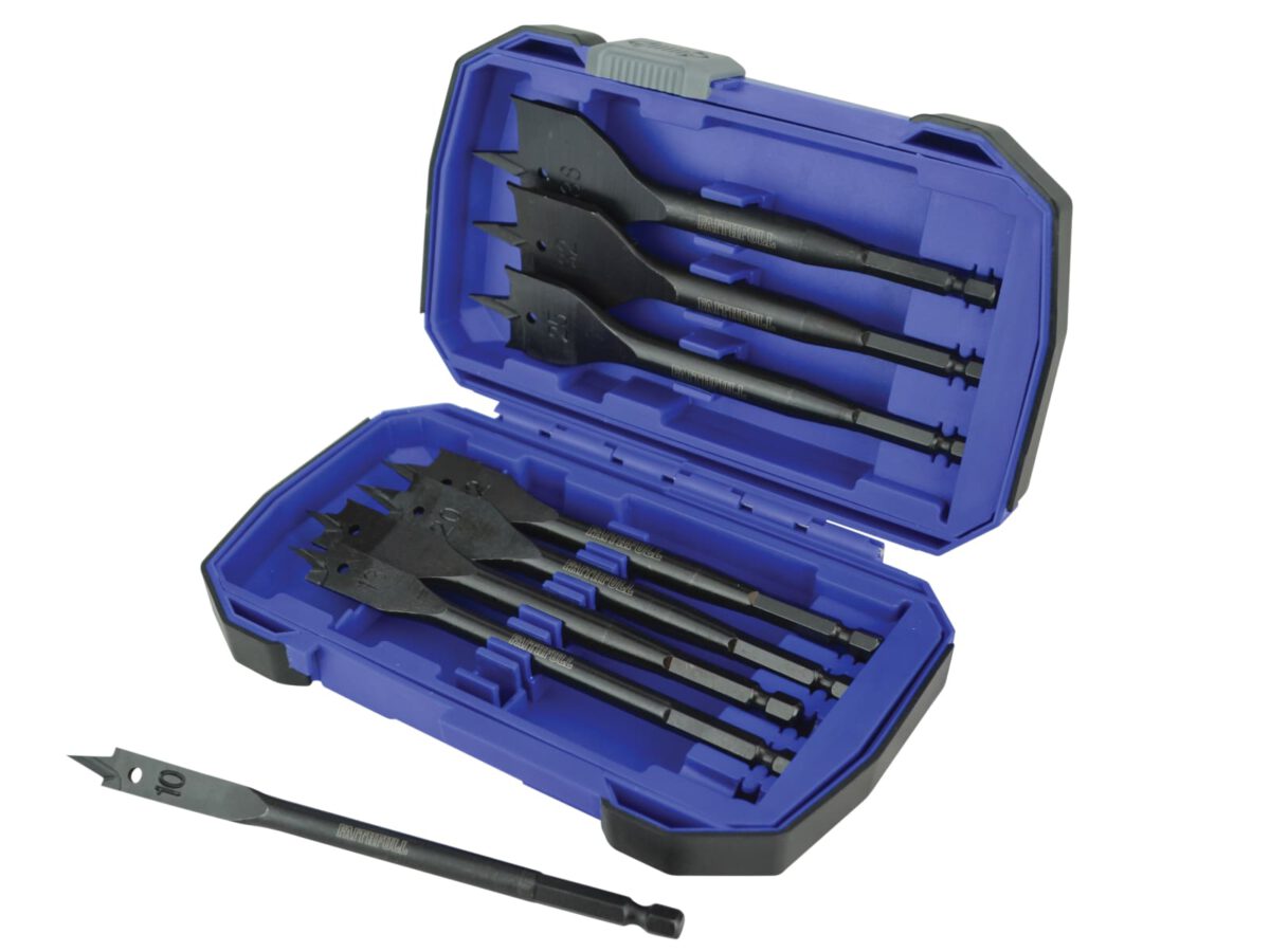 Impact Rated Flat Bit Set, 8 Piece | FAIFBSET8
